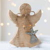 Personalised Wooden Freestanding Angel