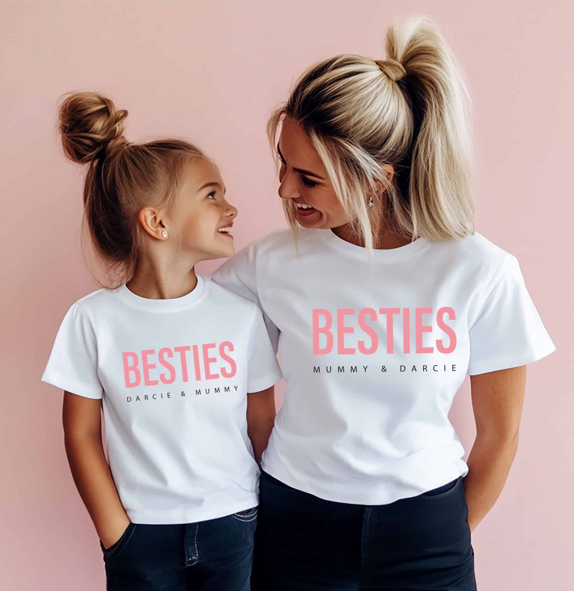 Bold Bestie Matching Baby or T-shirt Set
