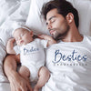 Bestie Matching Baby or T-shirt Set