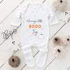 Personalised Baby Halloween Babygrow/Sleepsuit - Little Boo