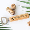 Personalised Football Wooden Bottle Opener