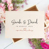 Personalised Wooden Wedding Memories Storage Box