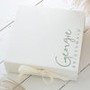 Personalised Sideways Bridesmaid Box - Choose Your Colour and Size