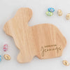Personalised Bunny Rabbit Easter Chopping Board