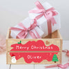 Personalised Wooden Slatted - Merry Christmas