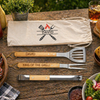 Personalised Engraved BBQ Cooking Tool Set With Carry Bag