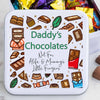 Personalised Metal Square Chocolate Tin