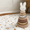 Personalised Wooden Pink Bunny Stacking Toy
