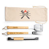 Personalised Engraved BBQ Cooking Tool Set With Carry Bag
