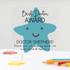 Personalised Best Teacher Award Acrylic Plaque