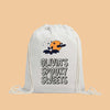 Personalised Halloween Trick or Treat Drawstring Bag - Bat
