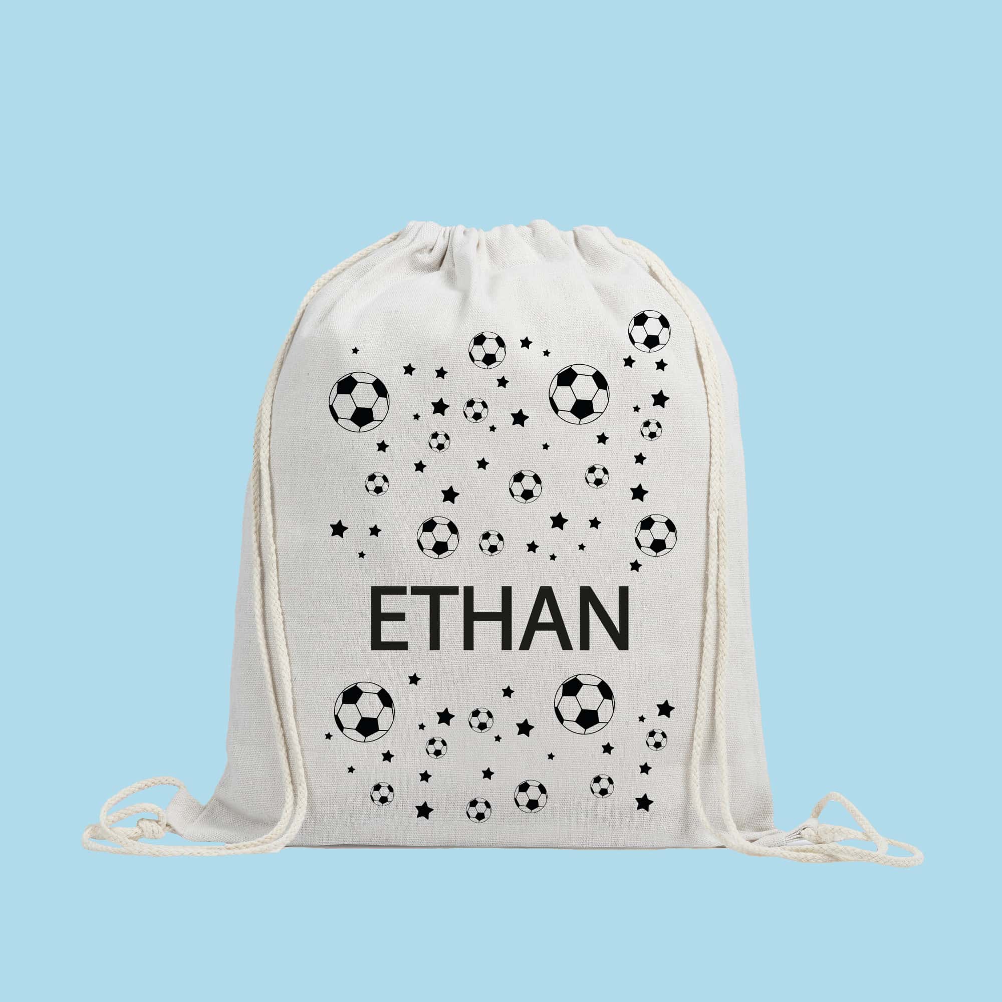 Personalised Football Back to School Bag