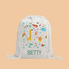 Personalised Safari Themed School/Nursery Bag
