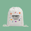 Personalised Halloween Trick or Treat Drawstring Bag - Sweets