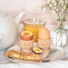 Personalised Wooden Bride & Groom Egg Cups