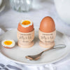 Personalised Wooden New Home Egg Cups