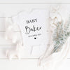 Personalised New Baby Announcement T-Shirt / Babygrow