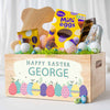 Personalised Large Wooden Easter Crate