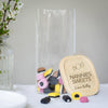 Personalised Engraved Lid Glass Sweetie Jar