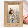 Personalised Memories Are Made Wooden Photo Frame