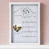 Personalised Glass Photo Remembrance Frame - Multiple Sizes