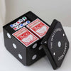 Personalised Black Dice Board 6 in 1 Game Set