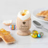 Personalised Icon Wooden Egg Cup