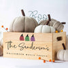 Personalised Wooden 3 Ghost Halloween Movie Crate