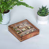 Personalised Luxury Wooden Tic Tac Toe Game