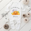 Personalised Baby Halloween Babygrow/Sleepsuit - Little Pumpkin