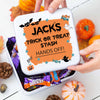 Personalised Halloween Trick or Treat Sweetie Tin