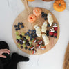 Personalised Wooden Family Halloween Graze Board