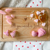 Personalised Valentine's Breakfast Chopping Graze Board