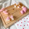 Personalised Valentine's Breakfast Chopping Graze Board