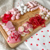 Personalised Valentine's Breakfast Chopping Graze Board