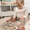 Personalised Wooden Farm Animal Puzzle Toy