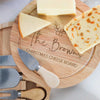 Personalised Wooden Christmas Graze Cheese Board With Tools