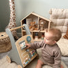 Personalised Wooden Grey Activity Walker Toy