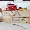 Personalised Wooden Crate With Optional Bottle Opener