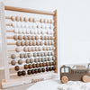 Personalised Wooden Cream Abacus Toy