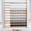 Personalised Wooden Cream Abacus Toy