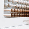 Personalised Wooden Cream Abacus Toy