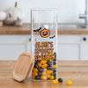 Personalised Glass Halloween Trick or Treat Sweets Jar - Pumpkin