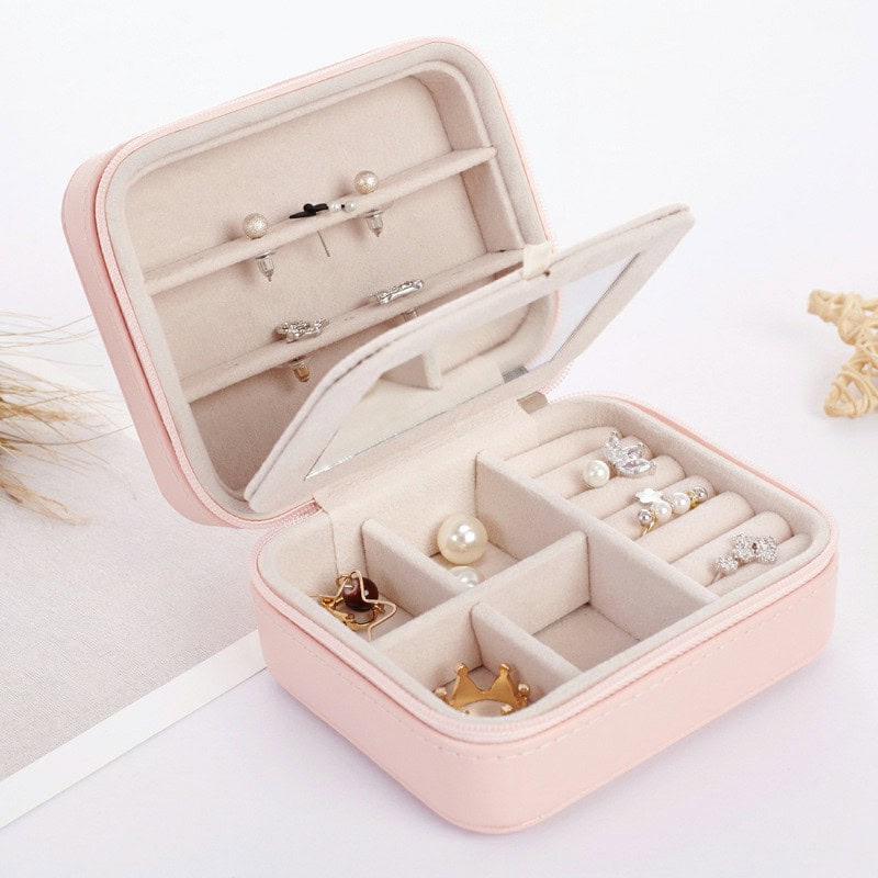Personalised Initial Travel Jewellery Box