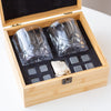 Personalised Birthday Age Name Whisky Glass Set
