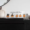 Personalised Family Pumpkin Acrylic Block