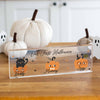 Personalised Family Pumpkin Acrylic Block
