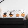 Personalised Family Pumpkin Acrylic Block