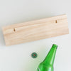 Personalised Wooden Bottle Opener Plaque