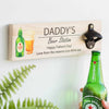 Personalised Wooden Bottle Opener Plaque